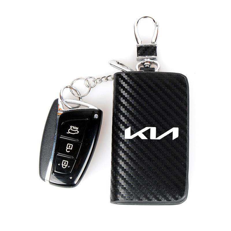 Car Key Case Keys Full Cover Protection Shell Bag Keychain For KIA sportage cerato Optima K2 K3 K4 K5 rio soul stonic Accessorie xwgln00