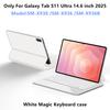 Magic Keyboard Case For Samsung Galaxy Tab S11 Ultra 14.6 Inch SM-X930 SM-X936B Tablet Smart Cover Folio Multi-Touch