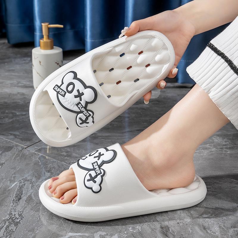 2024 Sommer Unisex Rutschfeste EVA Badezimmer Hausschuhe für Zuhause