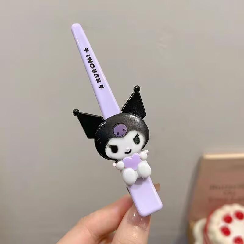 Cute Cartoon KT Cat Hair Clip Sweet Girl's Heart Bangs Clip Big Duckbill Clip Headband Accessory Side Clip Hair Accessory