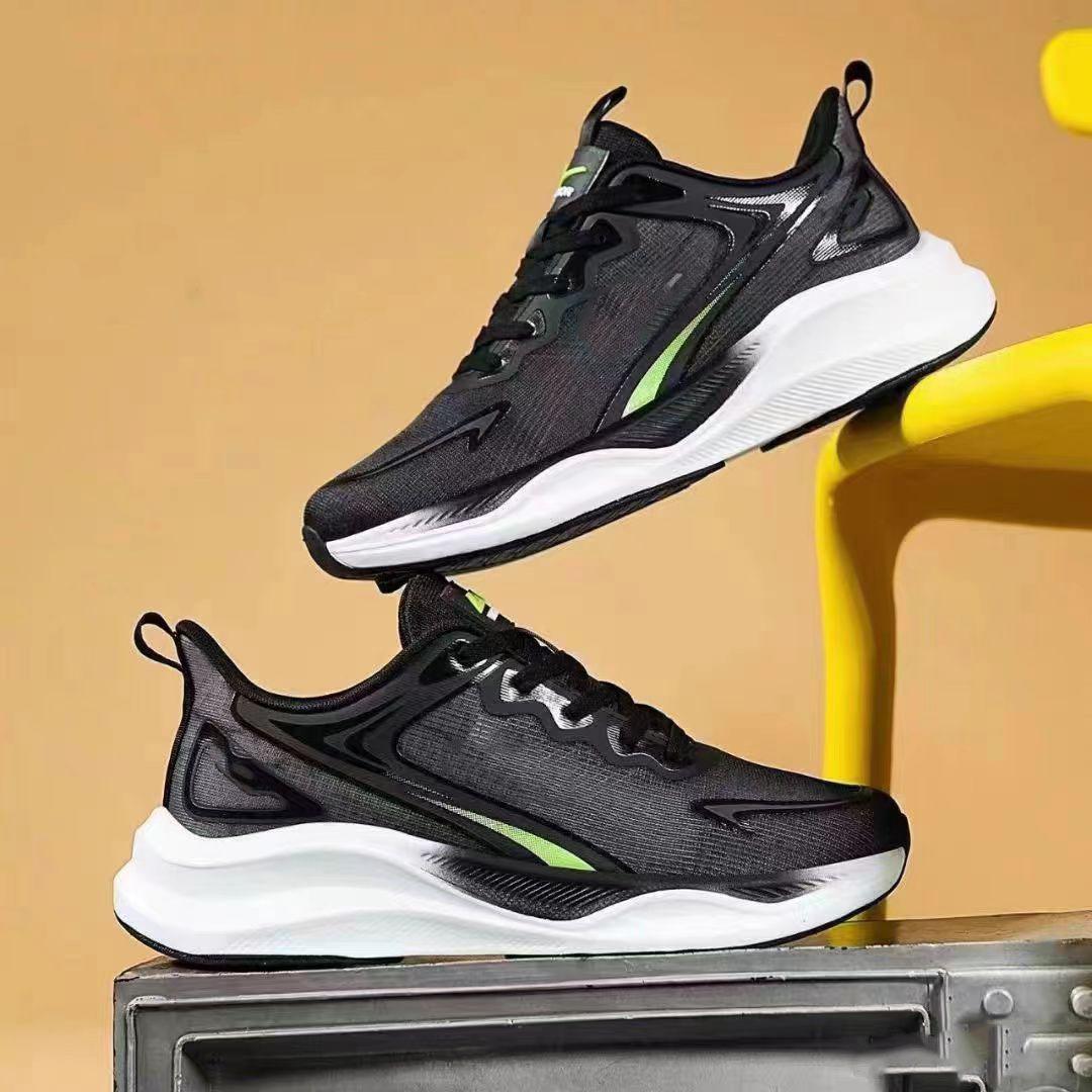 

Женская обувь дышащая сетчатая обувь модная цветовая гамма спортивная повседневная обувь легкая трендовая шнуровка повседневная обувь для бега женщины 40 чёрный