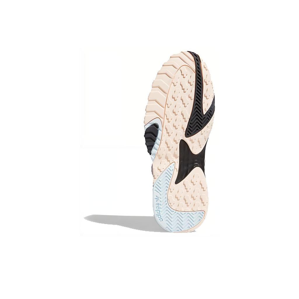 adidas Originals Streetball Retro Casual Breathable Mid-Top Basketball Shoes Women Sneakers Pink Blue FX8685