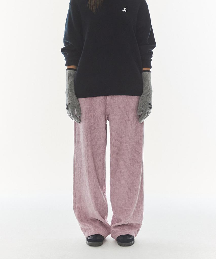 Rest And Recreation Logo Corduroy Pants - Pink