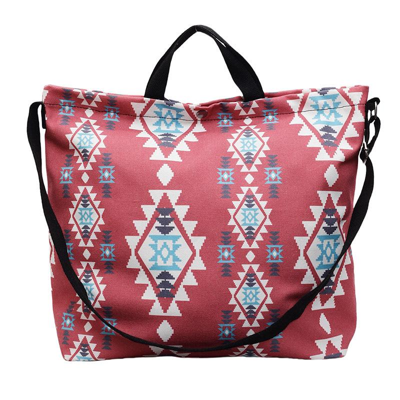 New canvas bag large capacity women's bag handbag tote large bag literature and art student bag shopping bag