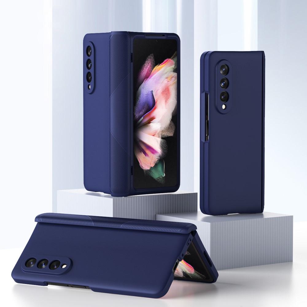 Full Cover Case for Samsung for Galaxy Z Fold3 5G, with Glass, Blue