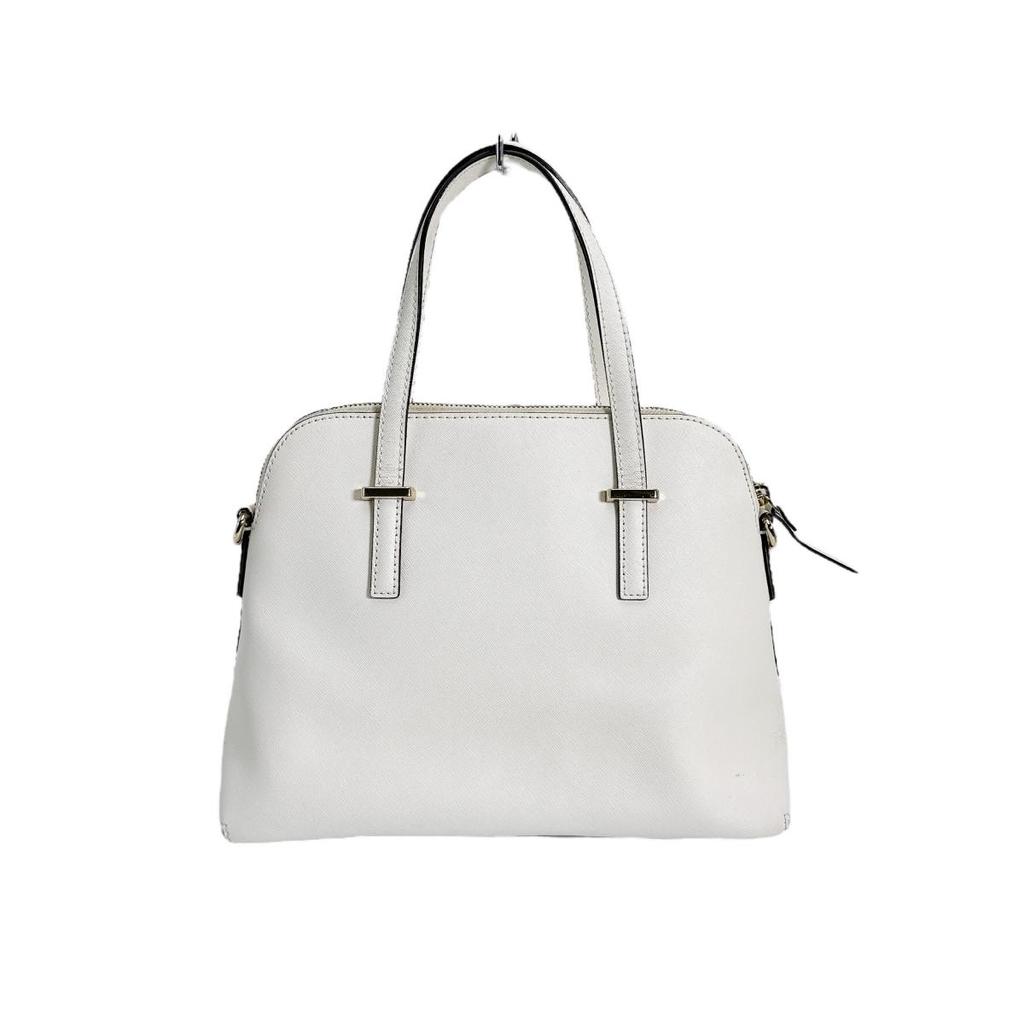 Kate Spade Shoulder Bag Handbag PVC White Women PXRU4471 Used