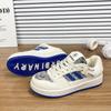 High-value Retro Hong Kong Style Bread Shoes Women's Ins Tide 2025 Spring New Denim Versatile Casual Board Shoes