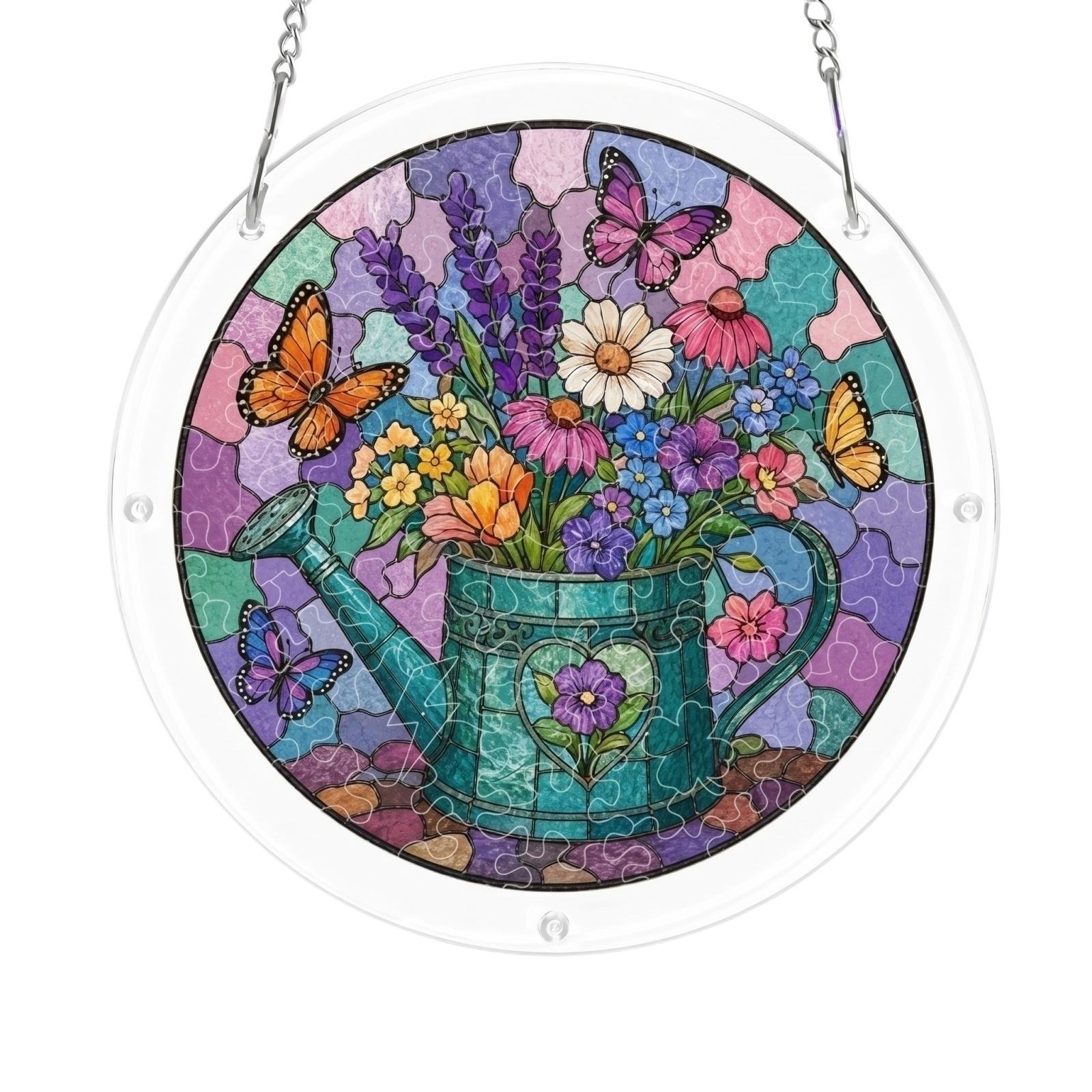 

Acrylic Suncatcher Window Decoration Turtle Design 2D Layered Single 2mm Thickness Hanging Ornament Indoor Outdoor Use One Size