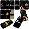 for Motorola Moto G54 G05 G24 G55 G75 G85 G15 G57 G86 Power Edge 50 30 Ultra Fusion neo Pro Case Heart Crown King Queen Princess