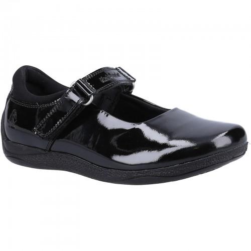 Hush Puppies Girls Marcie Patent Leather School Shoes