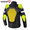 Mens Mesh Motorcycle Riding Jacket Breathable Ventilated Biker Gear With Reflective Stripes Outdoor Cycling