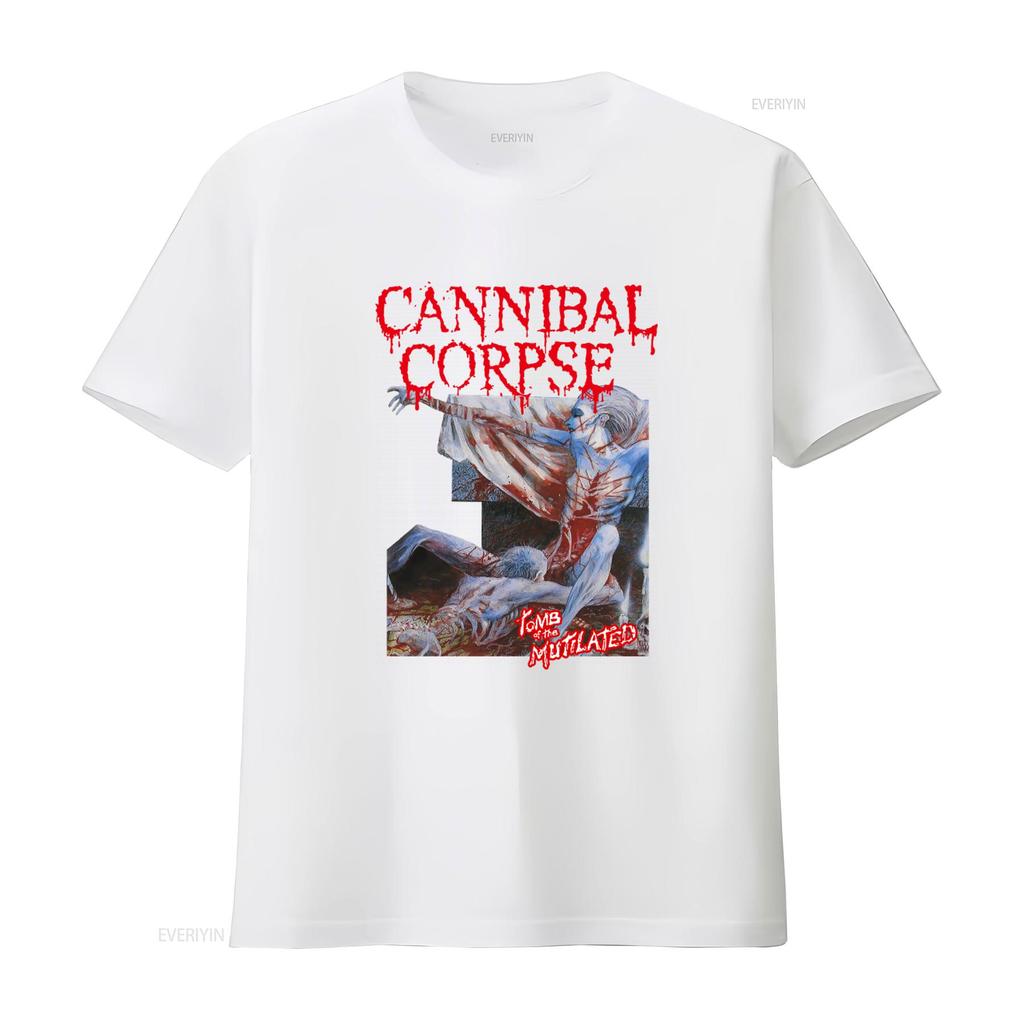 Cannibal Corpse Tomb Of The Mutilated T Shirt Cotton Black Men Sizes S To 5Xl K3529 Vintage Washed Breathable Designer Clothes