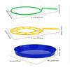 Bubble Ring Toy Set Big Bubble Stick Children'S Outdoor Fun Blowing Bubble Pole Bubble Toy Multi Shaped Bubble Ring Bubble Stick