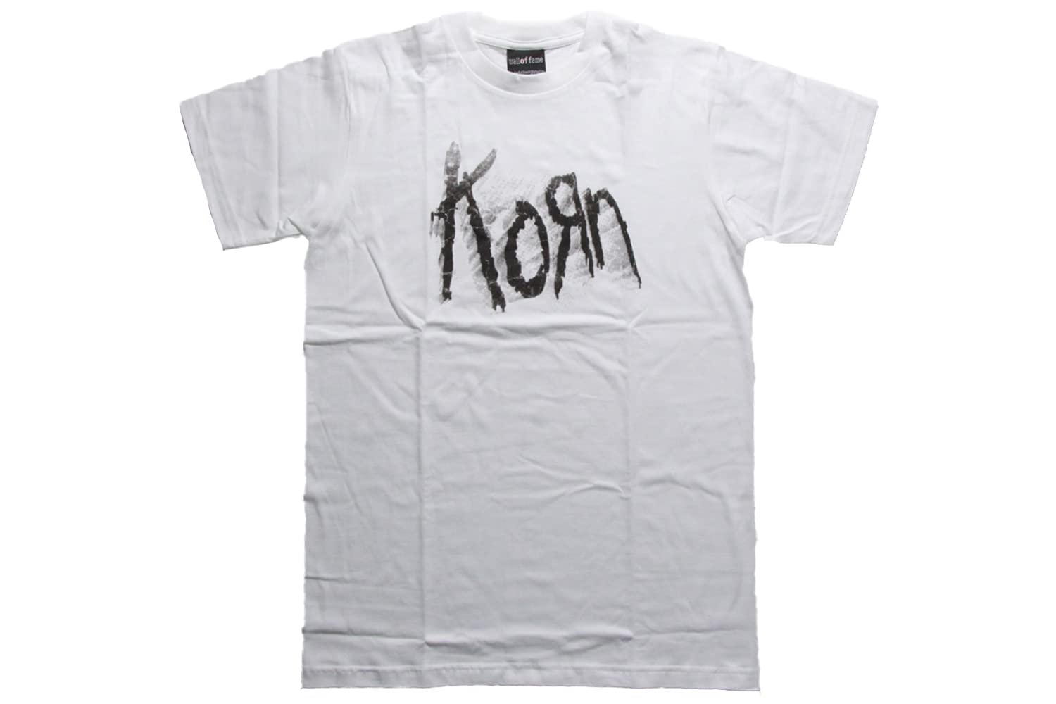 

Стена славы Korn Rock Короткая 3D Футболка, Рукав, Логотип, Белая, Размер M, белый