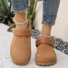 Fashion 2025 New Autumn and Winter Two Wear Half Slippers Lazy Half Drag