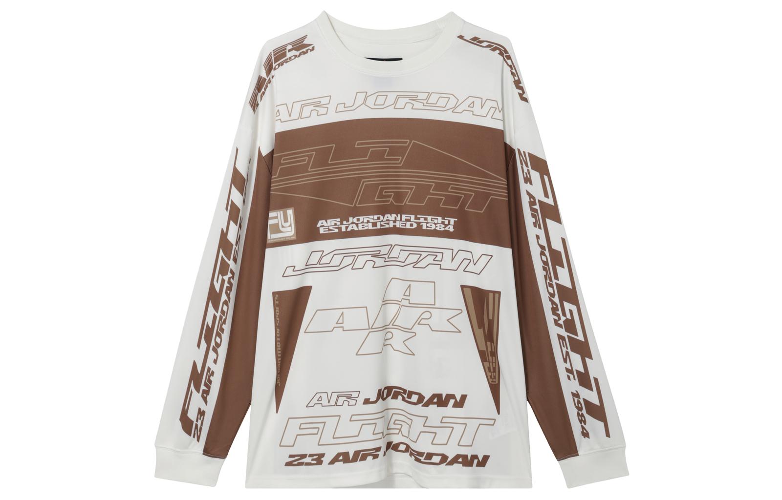 

Повседневная спортивная футболка с длинным рукавом и круглым вырезом с принтом MVP Jordan XL