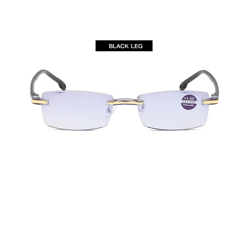 1/3PCS Ultralight Rimless Reading Glasses Anti-Blu-Ray Computer Glasses Presbyopia Reader +1.0 To +4.0 for Women Men