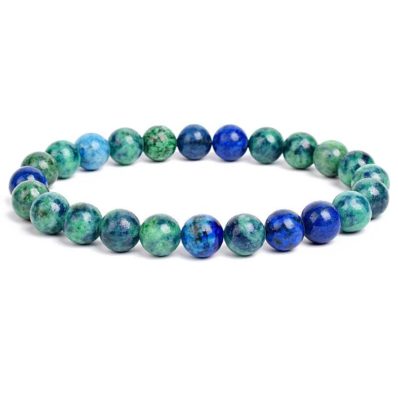 Bratara din margele din piatra naturala pentru femei barbati ametisti cristal cuarturi acvamarine jade bijuterii agate bratari elastice
