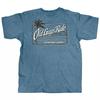New OLD GUYS RULE T Shirt PERMANENT VACATION, Light Blue