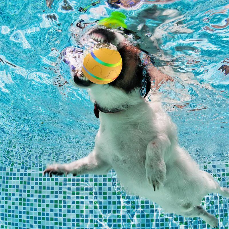 Practical-Interactive Dog Toyssmart Electric Pet Automatic Rolling Ball Cat Dog For Puppies/Small To Medium Dog With Remote