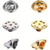40/80/120pcs Yellow and White Brooch Base DIY Brooch Clip Jewelry Buckle DIY Necklace Bracelet Anklet Phone Chain