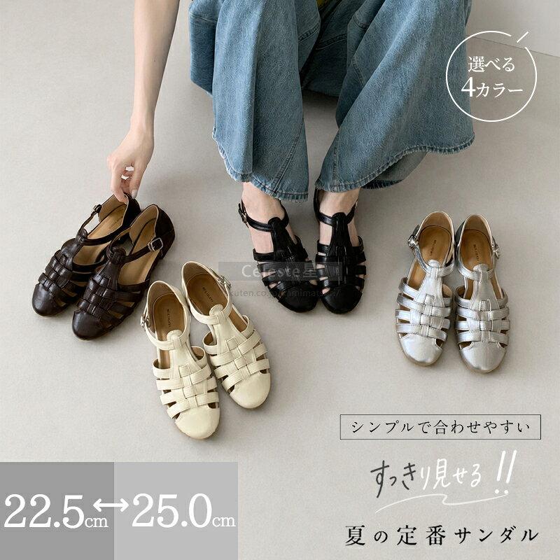 Genuine Leather Flat Sandals Cowhide Women Gladiator Shoes Comfortable Summer Leg-lengthening Thick-soled Easy-to-walk Lightweight Stylish Casual Easy