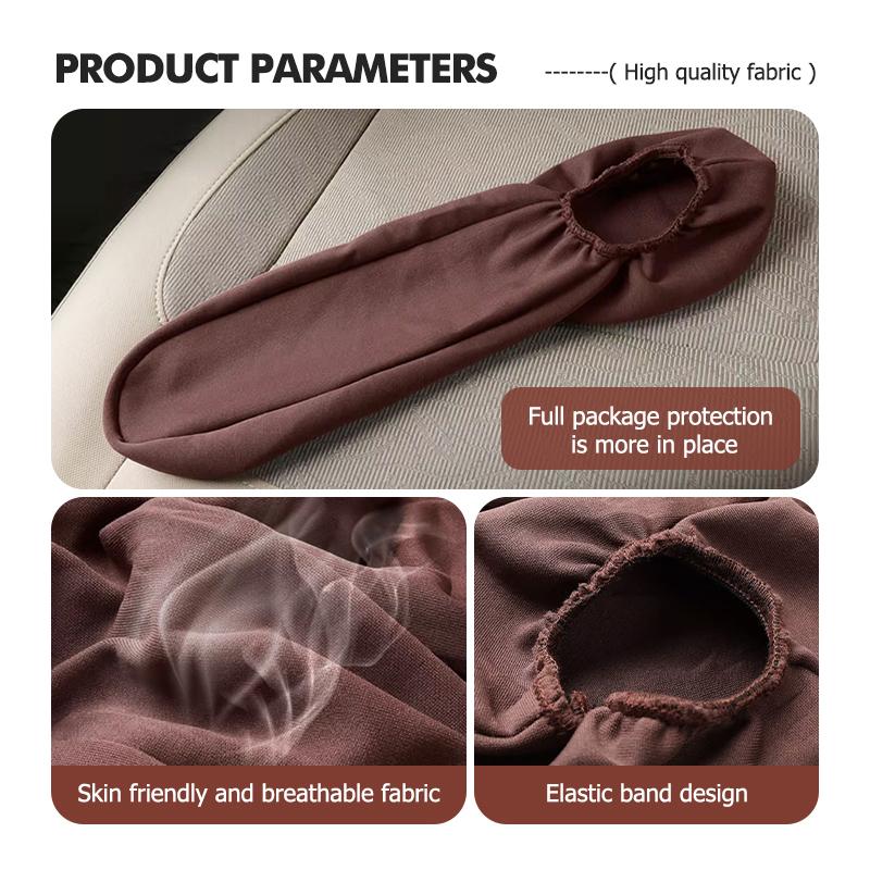 Car Seat Side Armrest Cushion Dust-proof Pad Protective Cover For Opel Vectra Zafira Meriva Mokka Grandland Vivaro Antara