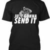 Nwt Just Gonna Send It Larry Enticer Vintage Art Logo T Shirt Size S 4Xl