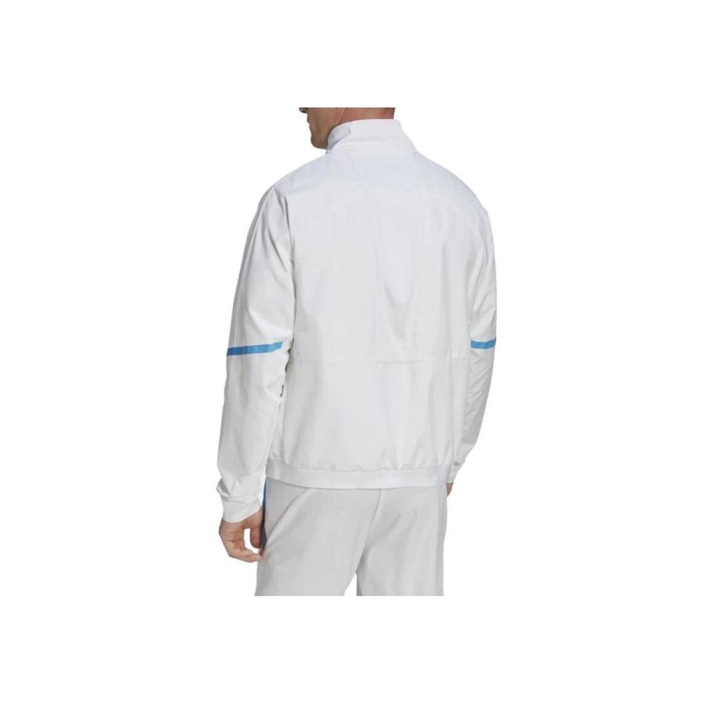 Adidas Belgium National Team Striped Badge Zip-Up Collar Jacket Men Jacket White IC1567