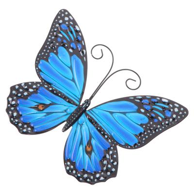 The Sign Butterfly Wall Hanging Baby Dragonfly Decor Iron Butterfly-shaped Pendant