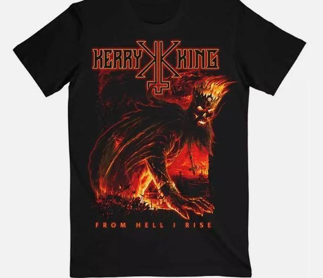 Kerry King From Hell I Rise Hell King Black T-Shirt, new shirt, M
