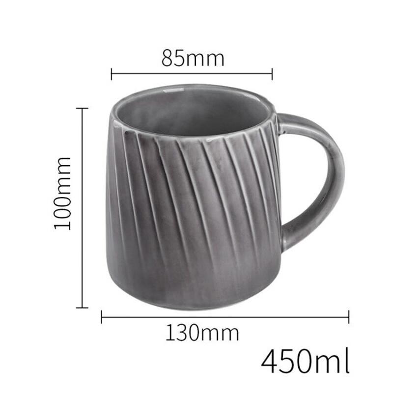 Shange Creative Ceramic Spiral Mug