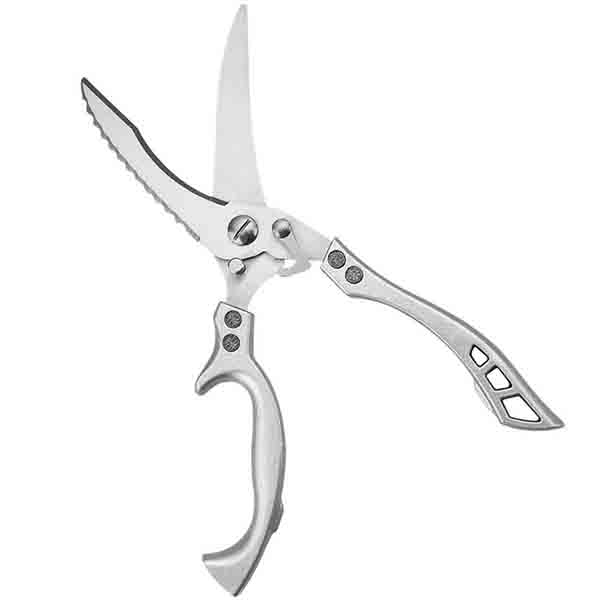 

Кухонные ножницы для куриной кости, кухонные ножницы, нож для утки, рыбы, ножницы из нержавеющей стали 4Cr13 серебряный