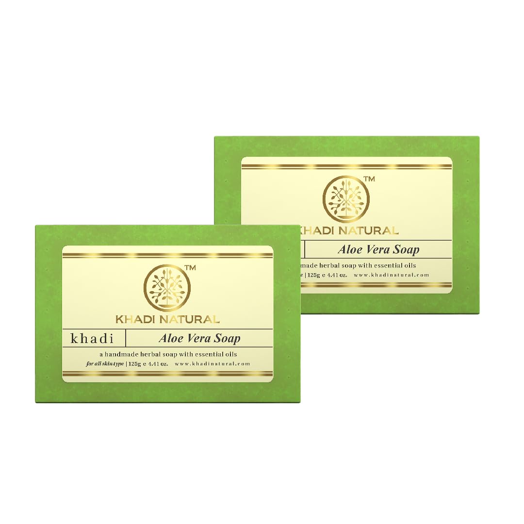

Натуральное мыло ручной работы Khadi с алоэ вера и эфирными маслами для мягкого ежедневного очищения. Увлажняющий брусок для ванны. Подходит для всех типов кожи.