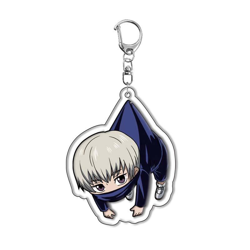 Jujutsu Kaisen Yuji Itadori Acrylic Key Ring Pendant Anime Merchandise Cross Border Ready To Ship Layer High Quality