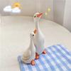 Embellishment Simulation Mother Figurines Landscape Ornament Duck Statues Lifelike Scultpture