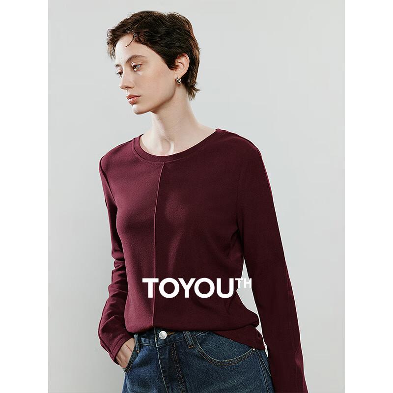 Chuyu Women s 3D Split Line Long Sleeve Base Layer T-Shirt S
