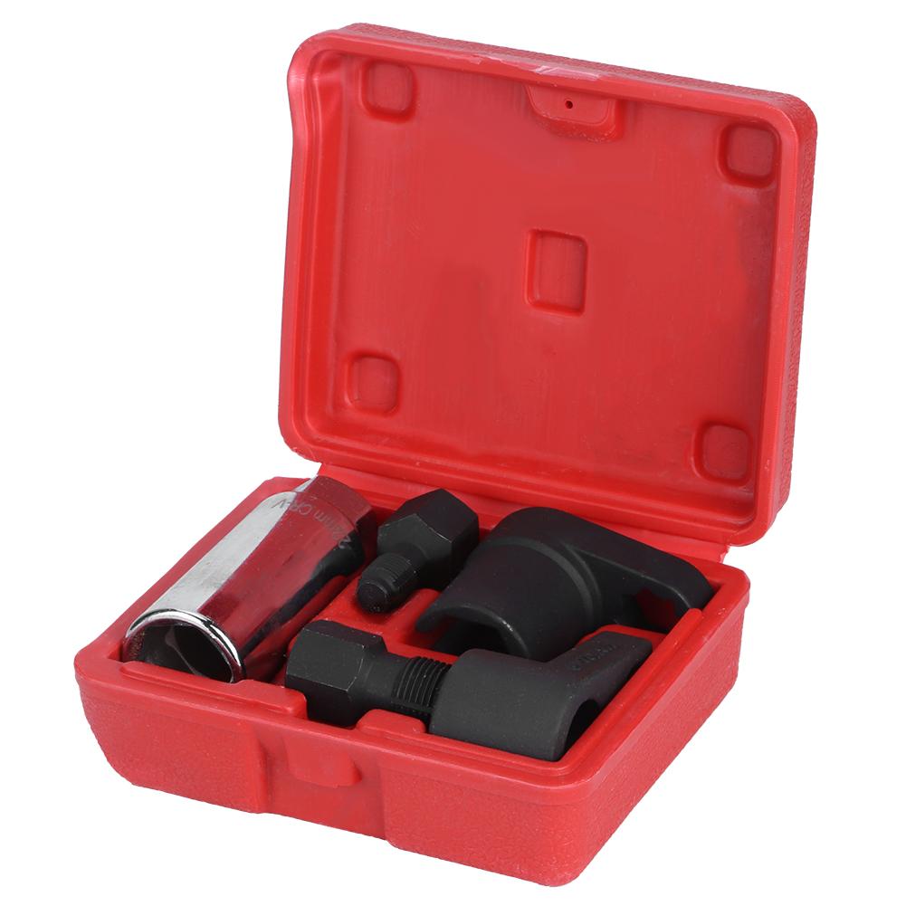 5pcs Oxygen Sensor Socket Wrench Set 6 Point 22mm 78in Oxygen Remover Installer Wrench Tool