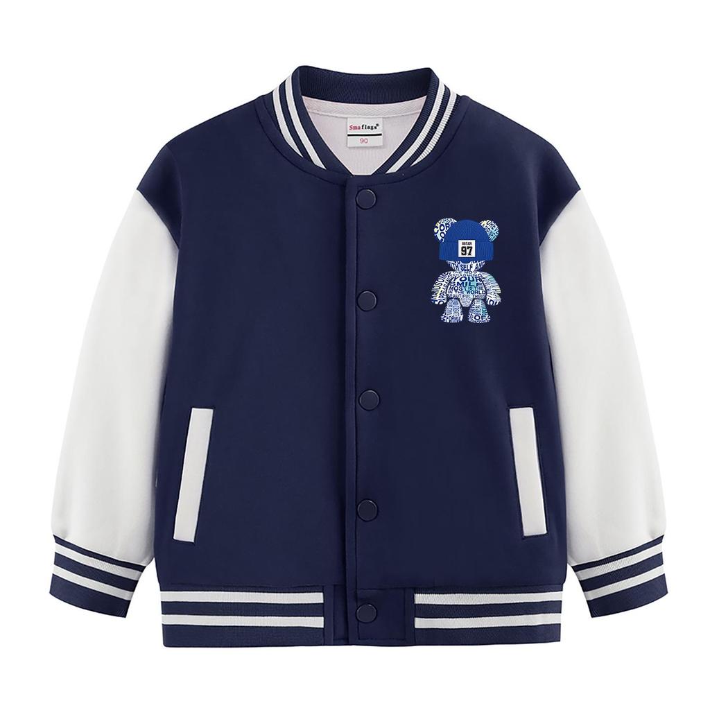 Neue amerikanische Baseballjacke für Jungen (Frühling & Herbst 2026)