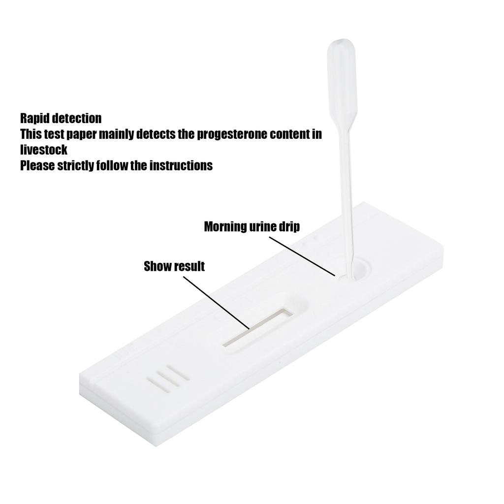 Kuh-Schwangerschaftsteststreifen, Einweg-Schwangerschaftsdiagnose-Testgerät, Vieh-Veterinärausrüstung