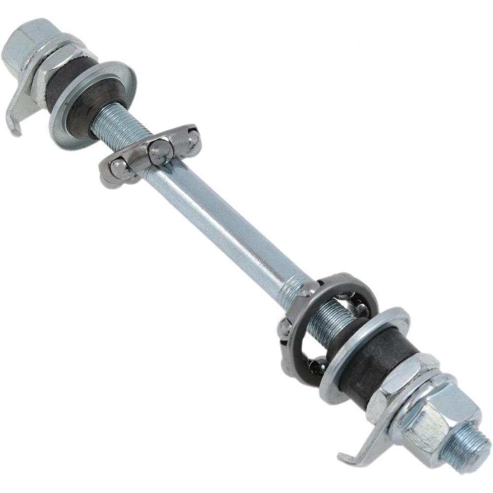 Bicycle Multi-Speed Rear hub axle Bicycle Ball Bearing Retainer ,Bicycle axle  Hub Conical Lock nut Washer Kit Bicycle axle