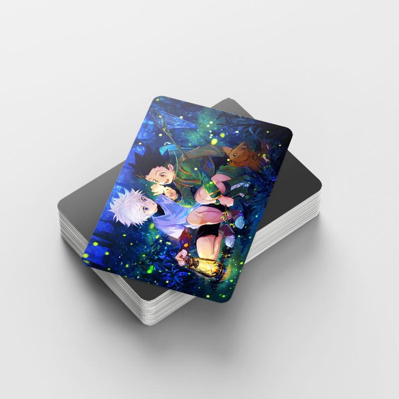 Anime Hunter×Hunter Lomo Card Postcard Collection Cards with Stickers Birthday Gift
