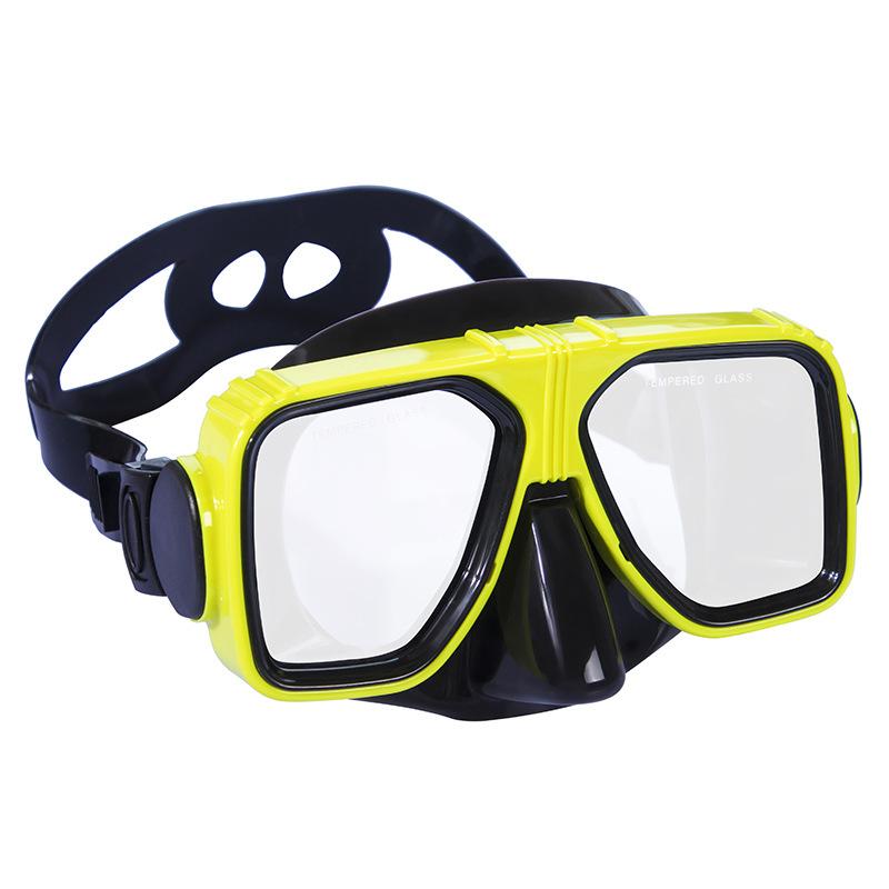 High Definition Tempered Glass Lens Large Frame Diving Goggles
