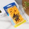 10/25/50Pcs Self-Tapping Screws Kit Stainless Steel Expansion Screws Cross Tips Wall Anchors And Screws For Drywall
