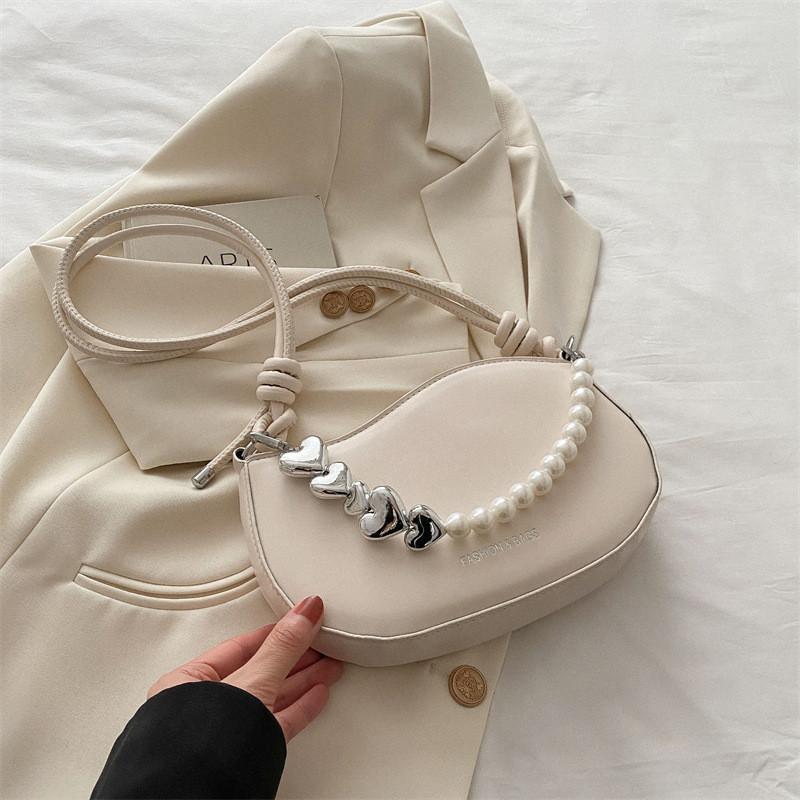 Trendy Fashion Design Single Shoulder Crossbody Bag Simple Stylish 2024 Spring Large Capacity Crossbody Bag