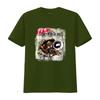 Maglietta Ska P Punk Band Tour 2002 Petite Rock Two Tone Vintage Lavata Unisex Morbida con Stampa Lupo Altoparlante Grafica