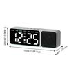 Time / Week / Date Display LED Digital Alarm Clock Dual Alarms Electronic Table Clock  Home Decor