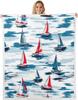 Funny Siamese Cat Blanket Soft Fleece Throw Cute Pet Design Yoga Cat Pattern Home Decor Gift For Cat Lovers