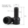 Black M14x1.5 Wheel Lock Lug Nut and Bolt Set (4 Locks + 1 Key) - High Security Anti-Theft Wheel Locks Compatible with Factory Specifications