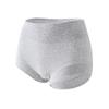 Plus Size Women's Spring and Autumn Pure Cotton Antibacterial Extended Crotch High Waisted Breathable Briefs